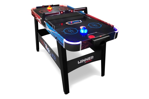 Игровой стол - аэрохоккей "Fire & Ice" 4ф D