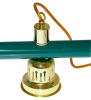 Лампа на три плафона «Allgreen» D35 (зелёная штанга, зелёный плафон D35см)