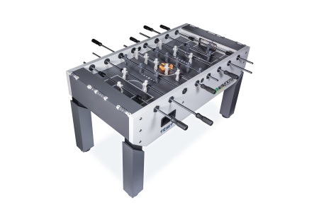 Игровой стол - футбол "NineStar Iron Pro ITSF Grey" (144х75,5х90)_D3