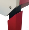 Игровой стол - футбол "NineStar Iron Pro ITSF Red"(144х75,5х90)