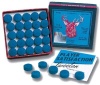 Коробка наклеек для кия "Elk Master"14 мм (50 шт)